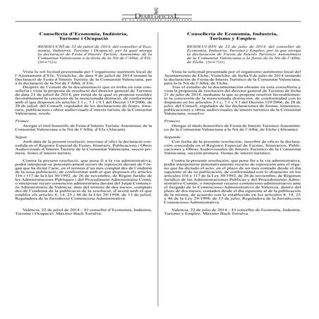 La Nit d´Albá de Elche (Alicante) declarada Fiesta de Interés Turístico Auton...