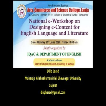 eContent: Designing the Deliverables