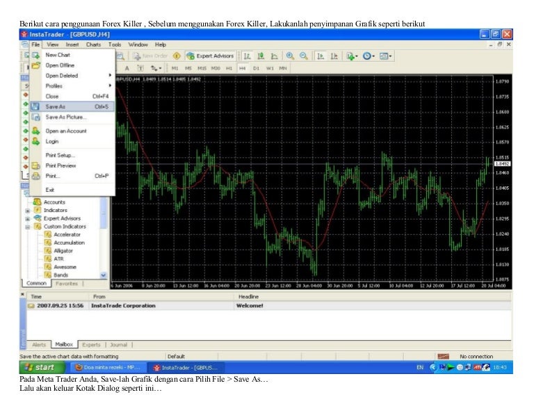 Cara pakai hendel forex