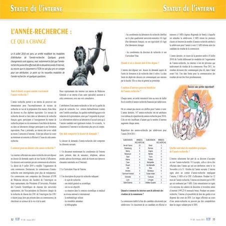 L'année recherche ce qui a changé