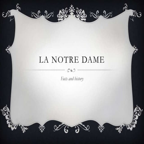 La notre dame