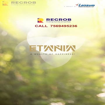 Lansum Etania Gachibowli Hyderabad - Price | Location | Master Plan | Possession | Brochure