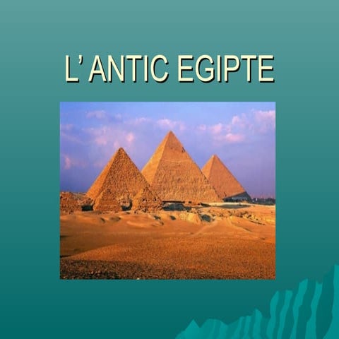L’antic egipte