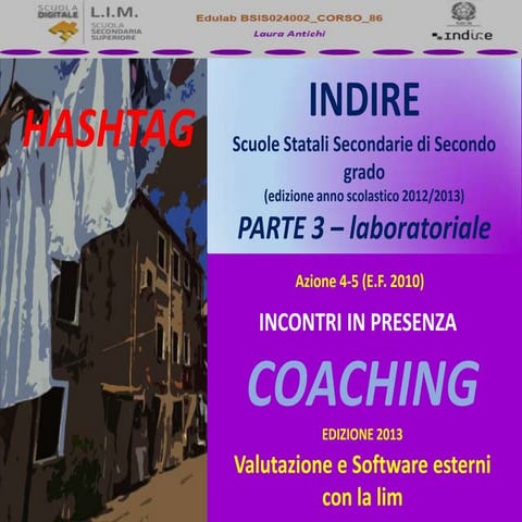 Ultimo incontro in presenza di coaching