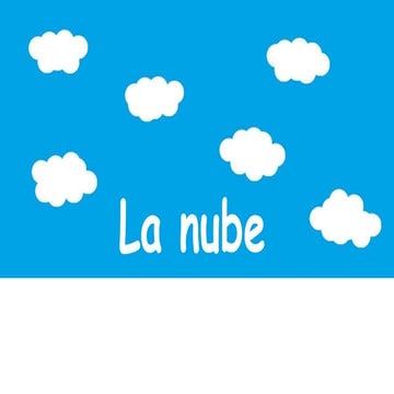 La nube 
