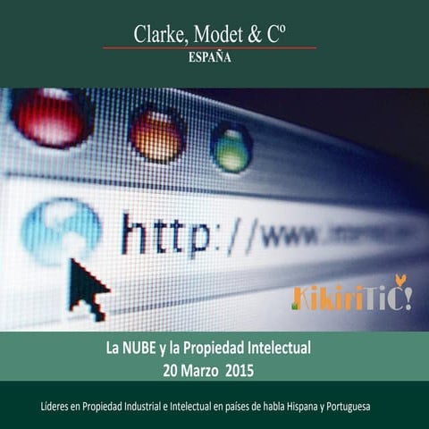 La nube y la propiedad intelectual