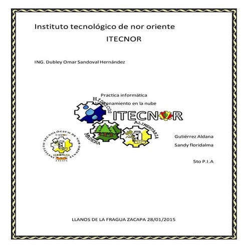 La nuve. sandy gutierrez