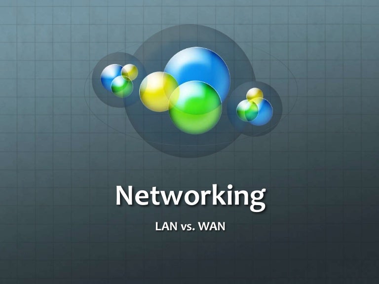 Lan vs wan