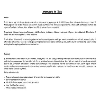 Lanzamiento de disco
