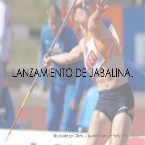Lanzamiento de jabalina