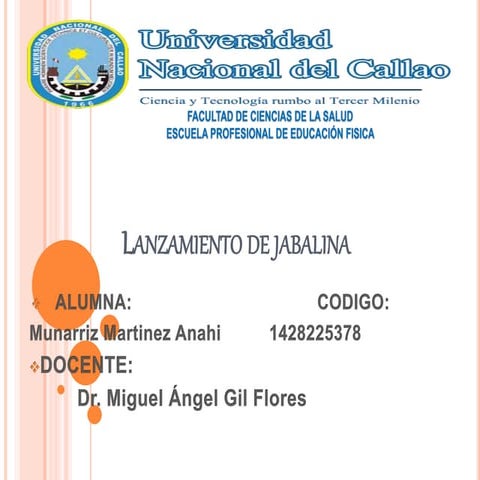 Lanzamiento de jabalina