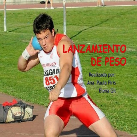 LANZAMIENTO DE PESO 2º B.
