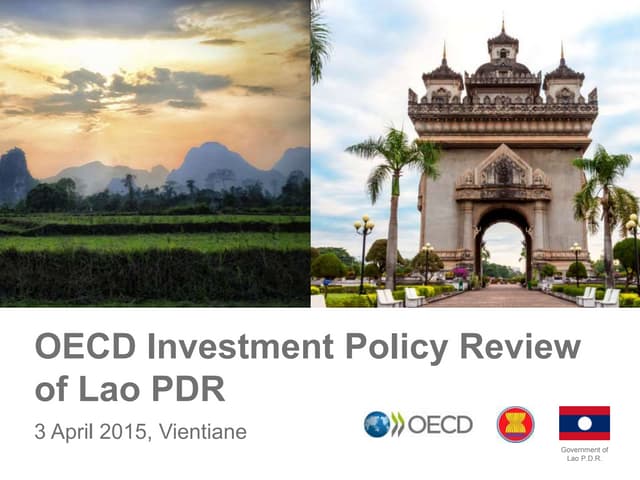 Presentation on the Lao PDR-OECD 20...