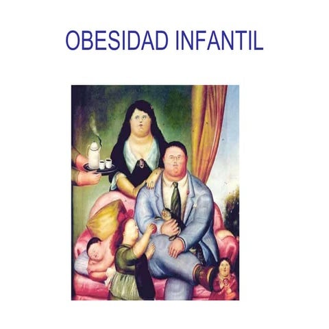 La obesidad infantil charla.