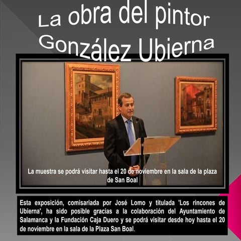 La Obra del Pintor González Ubierna