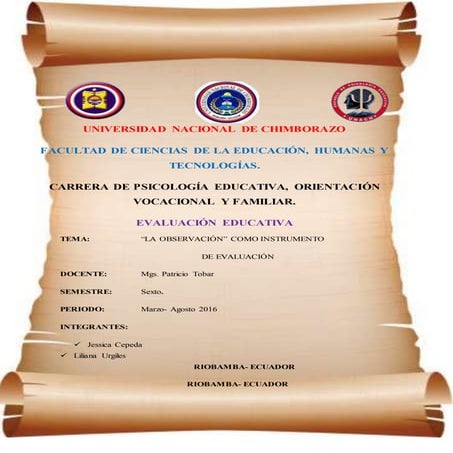 La observación