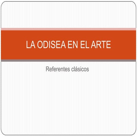 La Odisea En El Arte