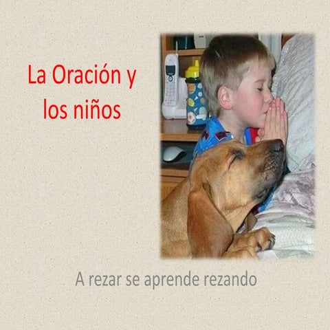 La oración y los niños