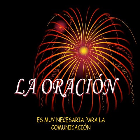 La oración