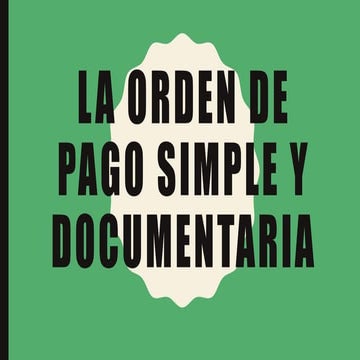 La orden de pago simple y documentaria | PPTX