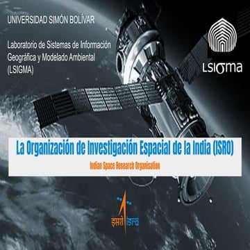La Organización de Investigación Espacial de la India (ISRO).pdf