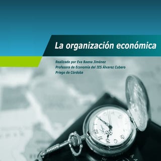 La organización económica