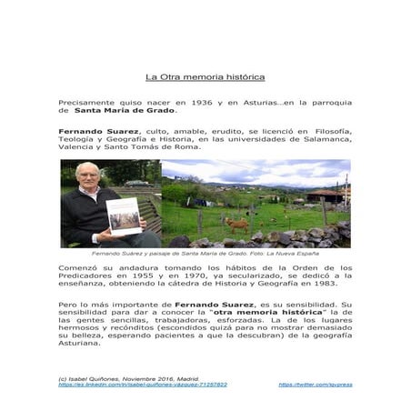 La otra memoria histórica