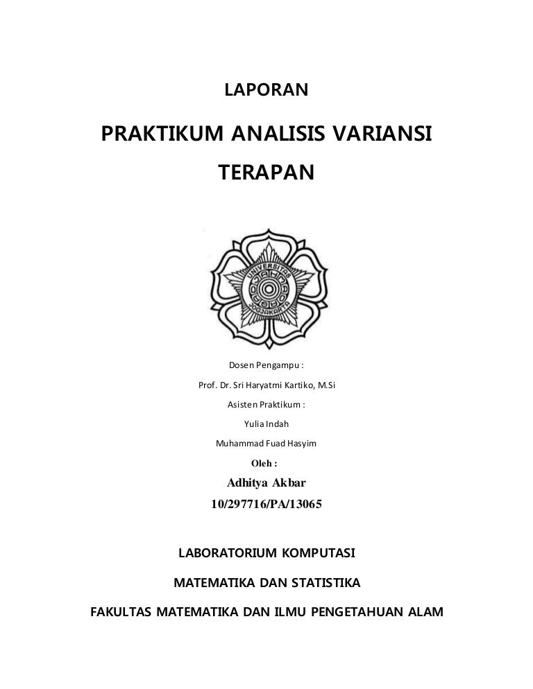 Analisis Variansi Anava