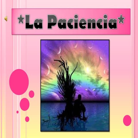 La paciencia | PPTX