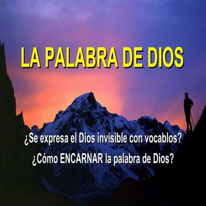El Espiritu Invisible de Dios