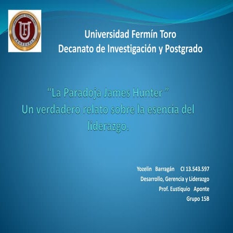 La paradoja | PPTX
