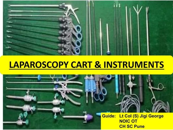 Laparoscopic instruments | PPTX