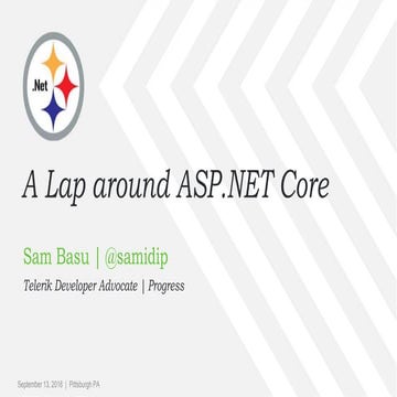 Lap Around ASPNet Core - PGHDotNet