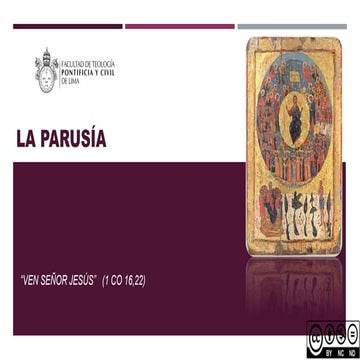 La Parusia - FTPCL | PPTX