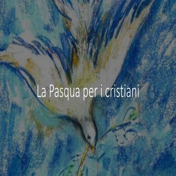 La Pasqua cristiana Cattolica | PPTX
