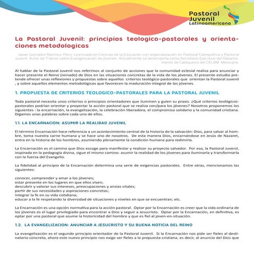 SENTIDO Y MISIÓN DE LA PASTORAL JUVENIL FINAL (1).ppt