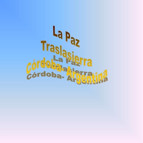 La paz