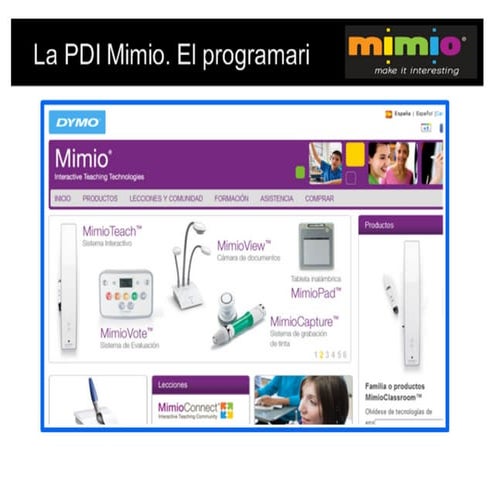 La pdi mimio studio 8 | PDF