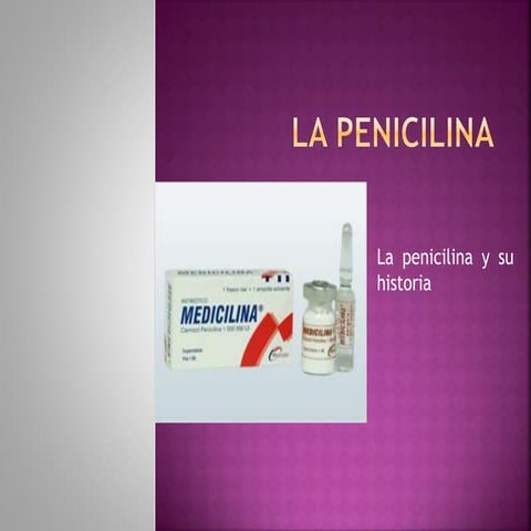 La penicilina