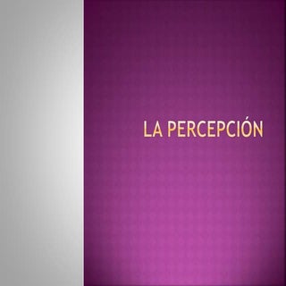 Ppt: Percepción 2014