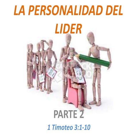 La personalidad del lider.pptx parte 2 leccion 3