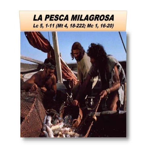 La pesca milagrosa ev