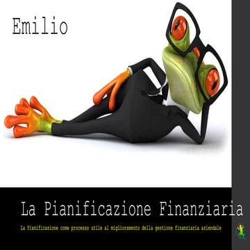 La pianificazione finanziaria | PPTX