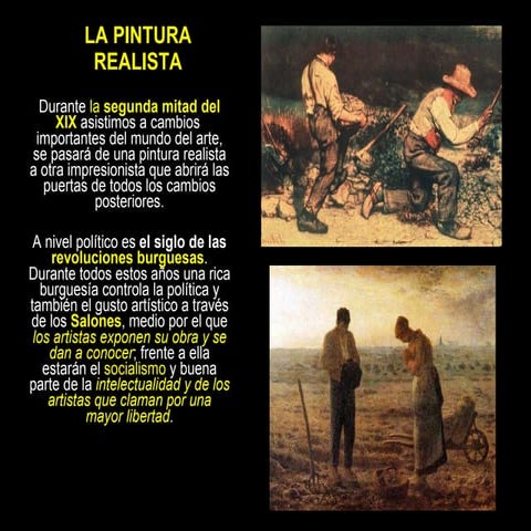 La pintura del realismo