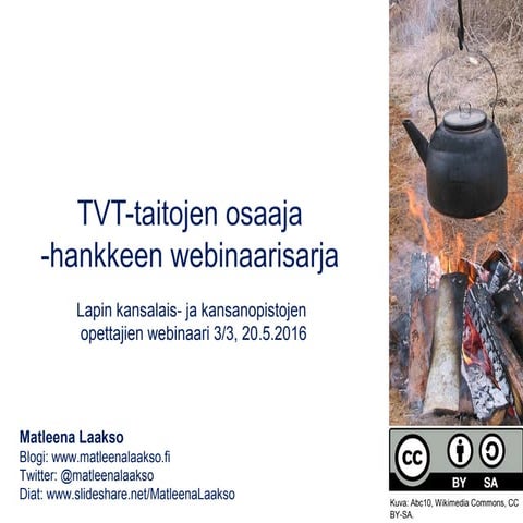 TVT-taitojen osaaja 20.5.16