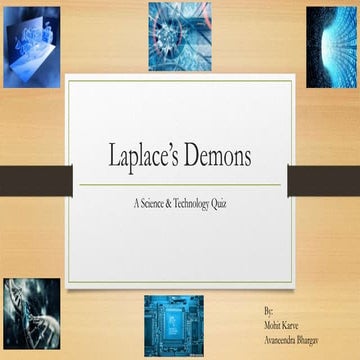 Laplace's demons