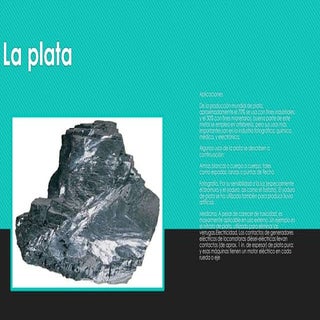 La plata  mineral 