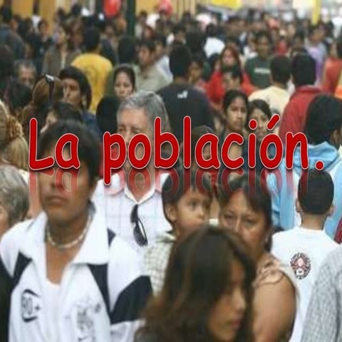 La población