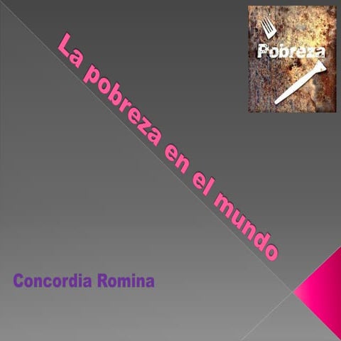 La pobreza en el mundo | PPTX