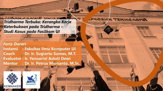 Seminar Laporan Aktualisasi - Tridharma Terbuka - Fariz Darari